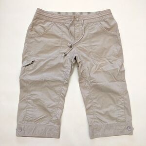 North Face cargo carpri pants, women's 10